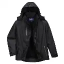  Chamarra impermeable rompevientos