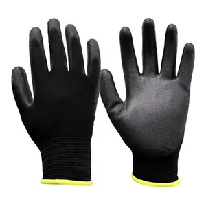 Guantes de seguridad de nylon/PU