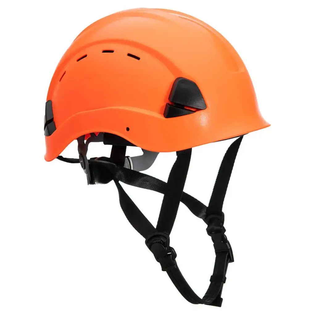 Casco de protección para alturas blanco con barbiquejo