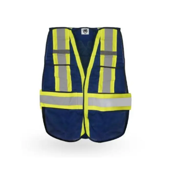 Chaleco de seguridad alta visibilidad ajustable