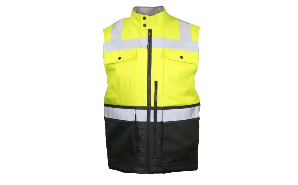 Chaleco de seguridad de aislamiento térmico Hi-Vis