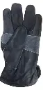 Guantes de seguridad de piel/carnaza con refuerzo