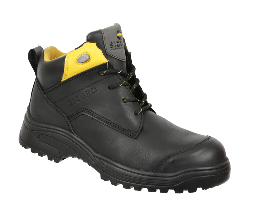 Botas de seguridad tipo Borcegui piel de napa y suela PU