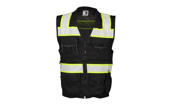 Chaleco de seguridad negro