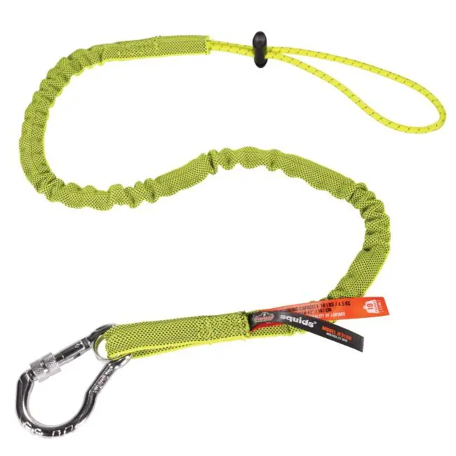 Cordón para herramientas Squids 3100 con mosquetón y presilla de sujeción 3100, 10 libras
