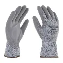 Guantes de seguridad anti corte A5 de polietileno AD/PU