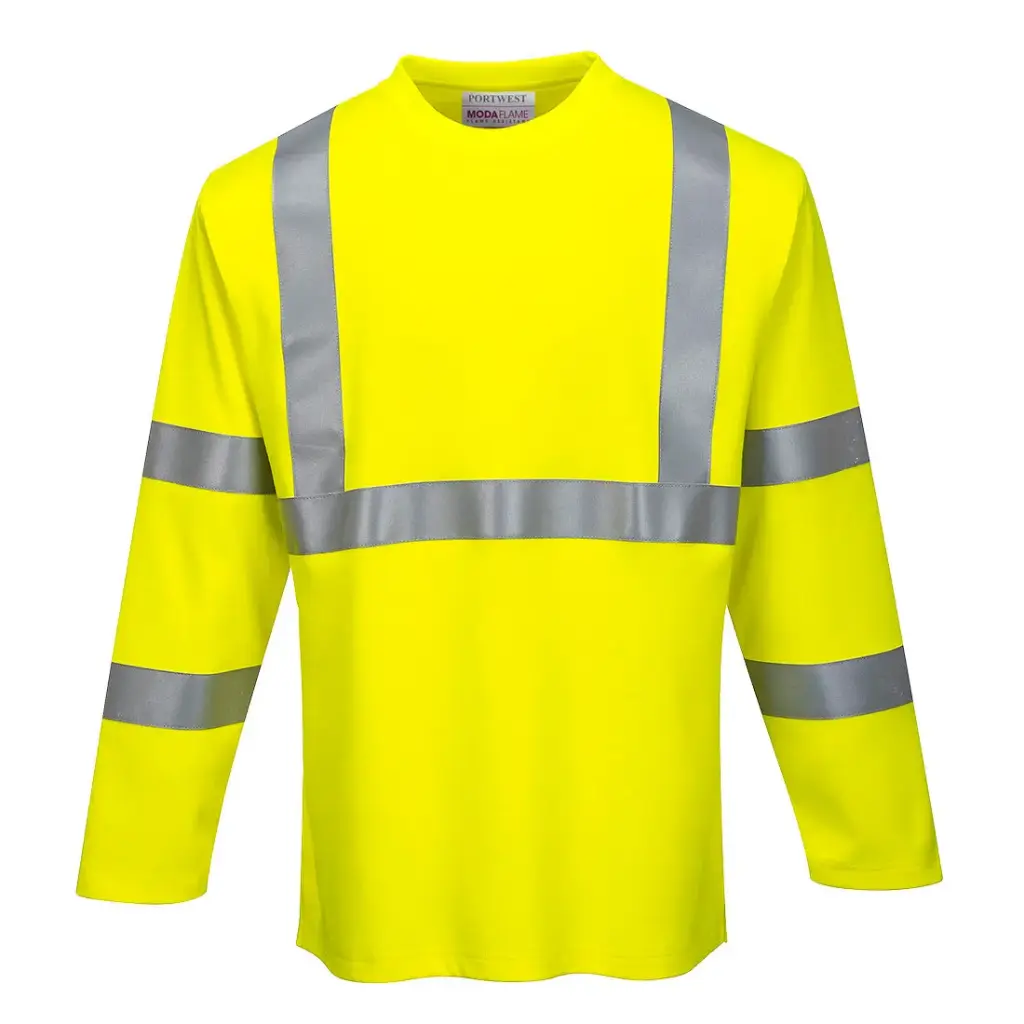 Camiseta de alta visibilidad manga larga FR