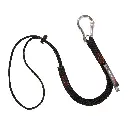 Cordón para herramientas Squids 3105 con mosquetón y presilla de cincha, 15 lb