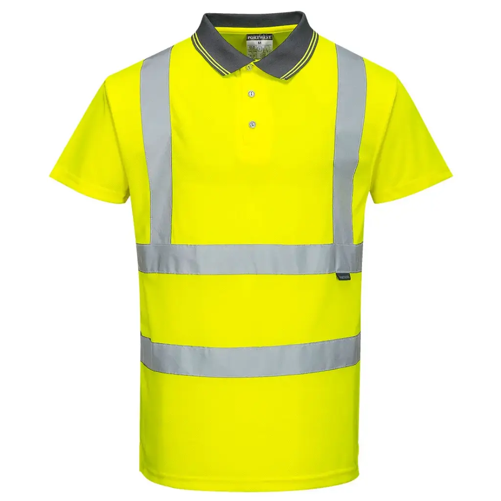  Camiseta de manga larga de alta visibilidad lima