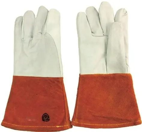 Guantes de seguridad para soldador proceso TIG