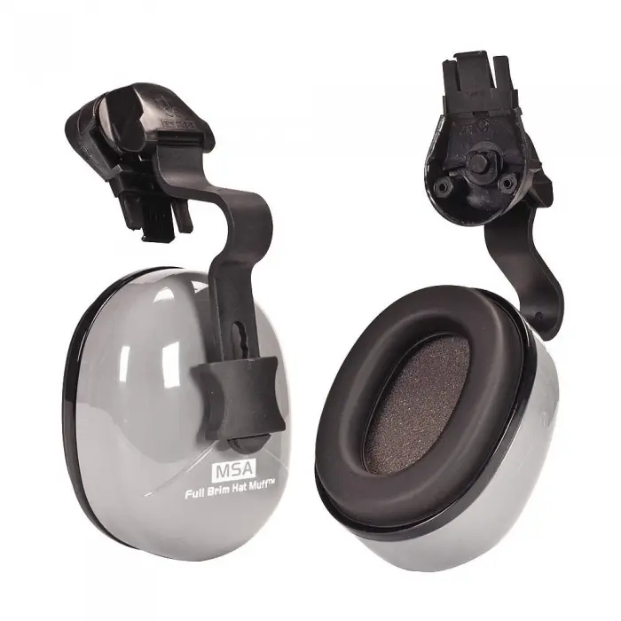 Orejeras adaptable a casco ala ancha NRR 25 dB 