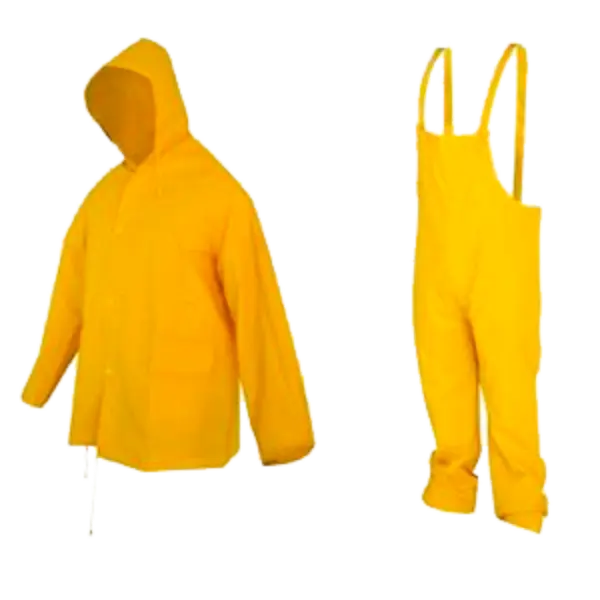 Juego impermeable 2 piezas de poliéster y pvc