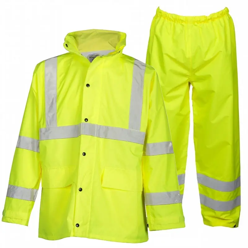 Conjunto impermeable con reflejante