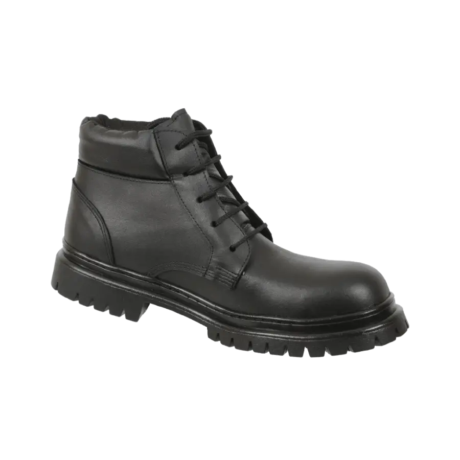 Botas de seguridad tipo Borcegui económica negro con casquillo