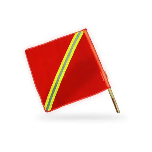 [SR1019] Banderin de malla naranja c/reflejante
