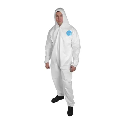 Overol microporoso color blanco