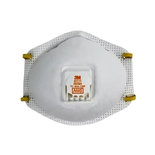 [MM-8511] Respirador 3M 8511 para partículas c/válvula N95 dispensario c/10 pzas.