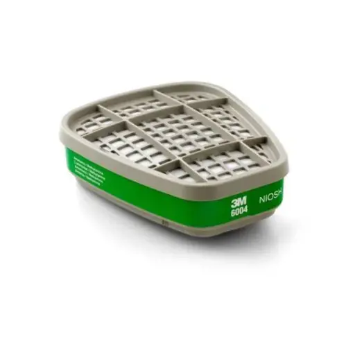 [MM-6004]  Cartucho 3M 6004 contra amoníaco y metilaminas paquete c/2 pzas.