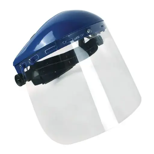 [AL-440] Protección facial cabezal azul