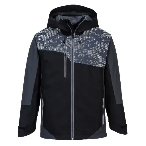 Chamarra reflectante Portwest X3 Negro/gris