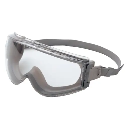 [S3960HS] Goggles Uvex Stealth gris con lente claro antiempañante y cinta de neopeno