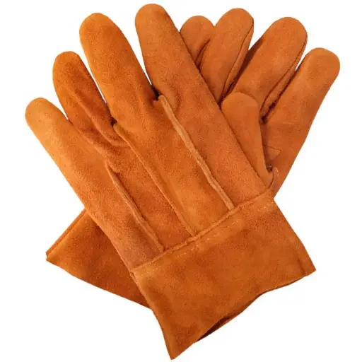 Guantes de seguridad de carnaza 
