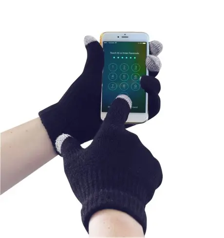 Guantes de seguridad punto táctil de algodón
