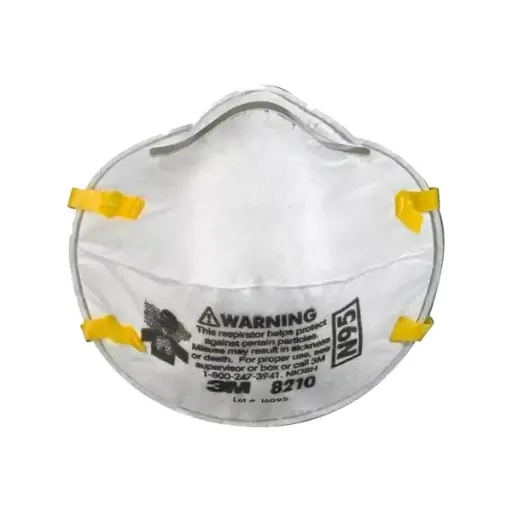 [MM-8210] Respirador N95 contra partículas sin aceite dispensario c/20 pzas. 