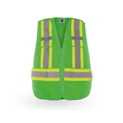 Chaleco de seguridad alta visibilidad ajustable