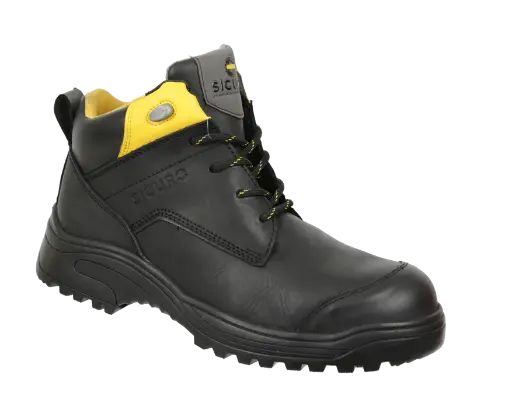[SD03-27] Botas de seguridad tipo Borcegui piel de napa y suela PU