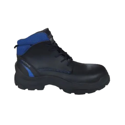Botas de seguridad tipo Borcegui industrial de micro piel y de inyección directa suela PU