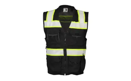 Chaleco de seguridad negro