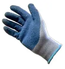 [BCBCL-10-LG] Guantes de seguridad de algodón/látex rugoso