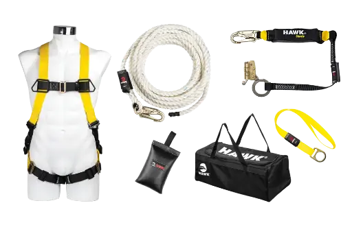 Kit para línea de vida vertical polydac de 5/8"