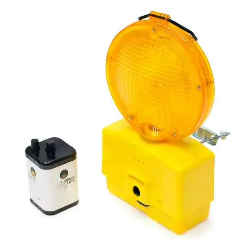 [WLPXL] Lampara led de destellos con base y pila larga recargable