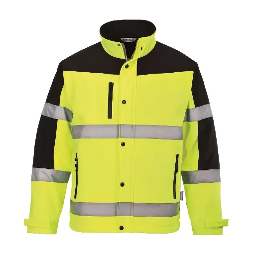 Chamarra de alta visibilidad Softshell
