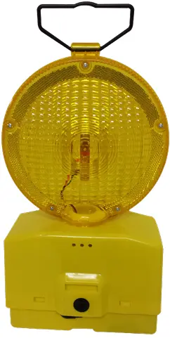 [LD-P-N/C-001] Lampara led de destellos con base y pila (no recargable)
