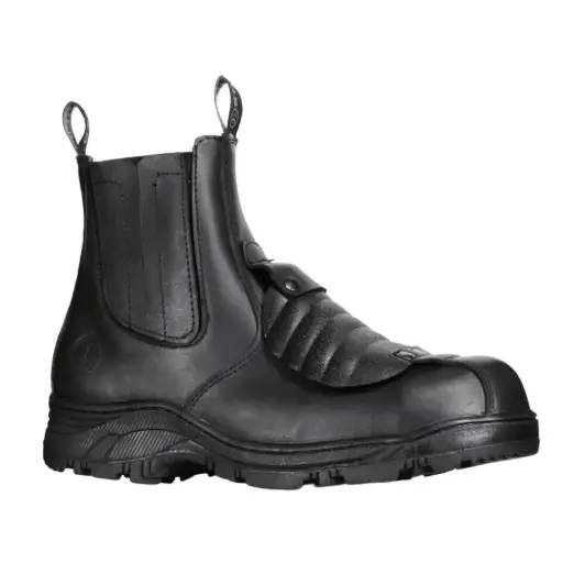Botas de seguridad tipo soldador con metatarsal integrado