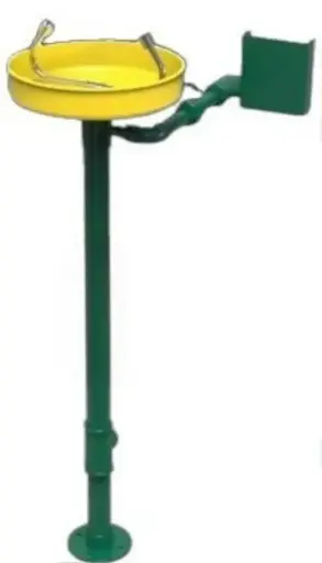 [GC-211-C] Lavaojos estacionario de pedestal de acero galvanizado