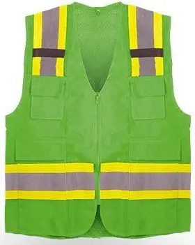 Chaleco de seguridad alta visibilidad super rescatista MR Seguridad